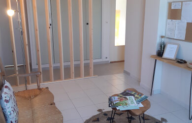 Création d’un nouvel espace d’accueil, dans les règles du Feng Shui !